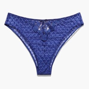 Savage X Fenty Baroque Bondage Open Back Brazilian Panty